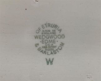 90+ Pc Wedgwood EDME Ribbed off-white China Set		