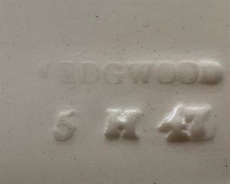 90+ Pc Wedgwood EDME Ribbed off-white China Set		