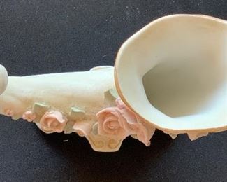 2pc Lamore China Cornucopia PAIR occupied Japan	4x7x1.5in	