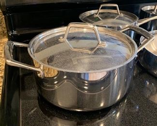 5pc Tramontina Pots & Pan lot