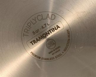 5pc Tramontina Pots & Pan lot