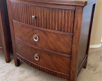 2 Ashley Furniture La Salle Rustic Contemporary nightstands PAIR	29x27x17	HxWxD