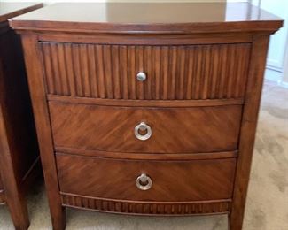 2 Ashley Furniture La Salle Rustic Contemporary nightstands PAIR	29x27x17	HxWxD