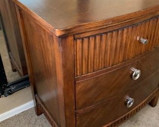 2 Ashley Furniture La Salle Rustic Contemporary nightstands PAIR	29x27x17	HxWxD