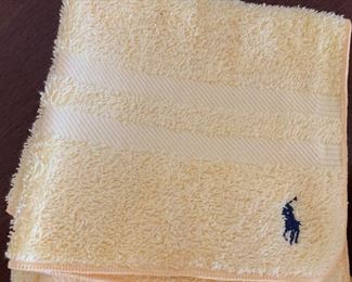 6pc Ralph Lauren Polo Hand wash Cloths	