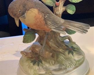 Gorham Music Box Bird	5.5in H	