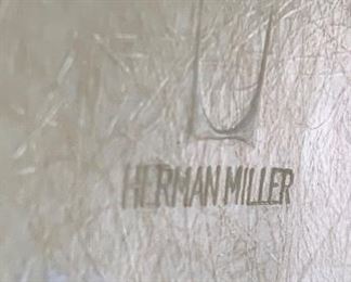 5pc 1950s MCM Eames Herman Miller Fiberglass Shell Chairs Vintage Original w/ Eiffel tower bases	30x18x22in seat height:17.5in	HxWxD