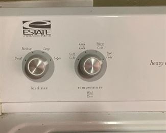 Estate Washer Electric Washing Machine ETW4400WQ0	42x27x29in	HxWxD