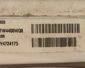 Estate Electric Dryer EED4400WQ0	42x27x29in	HxWxD