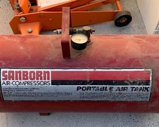 Sanborn Portable Air Tank	