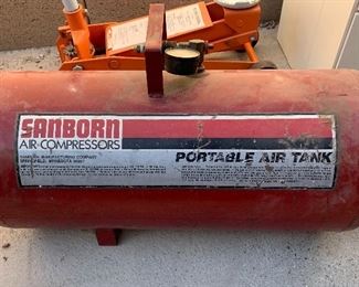 Sanborn Portable Air Tank	