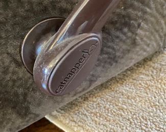 Catnapper big man suede recliner chair mocha color 2of2	