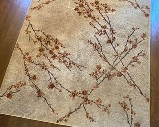 Tree branch design area rug	90x63	
