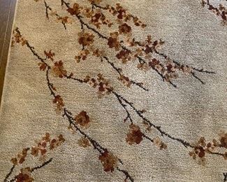 Tree branch design area rug	90x63	
