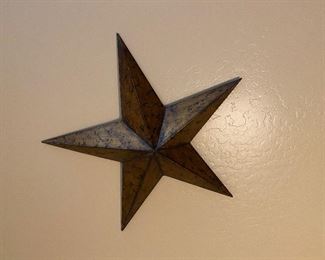 Tin Star wall decor 2 of 2