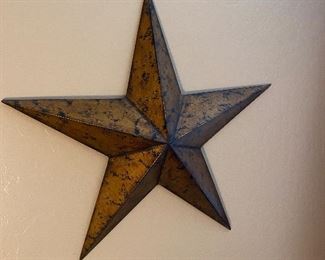 Tin Star wall decor 2 of 2