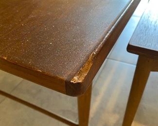 H.C Andersen Odder Mid century coffee table with 3 nesting tables table	17.5x62x17.5in	HxWxD