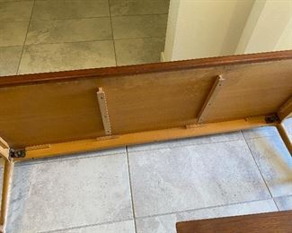 H.C Andersen Odder Mid century coffee table with 3 nesting tables table	17.5x62x17.5in	HxWxD