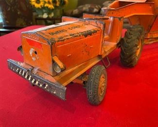 Vintage Model Toys Doepke Euclid Pioneer Bottom Dump Earth Mover Construction	