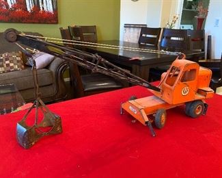 Vintage Doepke Model Toys Unit Crane and Shovel Corp. Crane and Shovel	