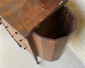 Old sewing cabinet	29x29x14.5in	HxWxD