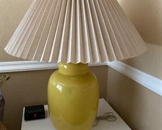 Yellow lamp		