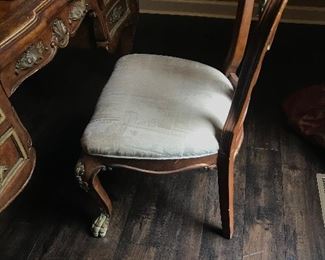 matching chair to reproduction desk
