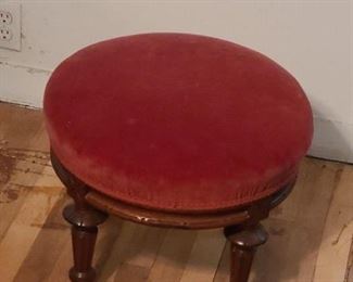antique Victorian style foot stool