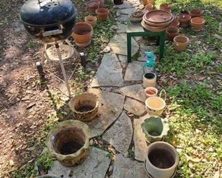 Terra cotta and clay pots