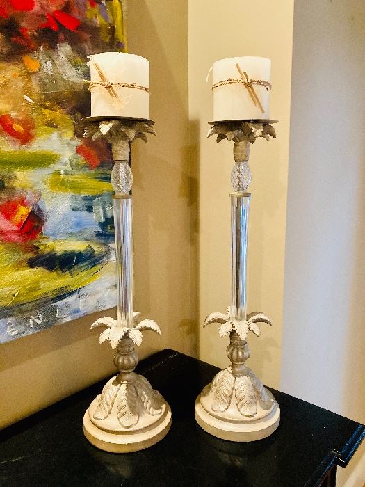 Pair of Candle Holders by Fine Arts Lighting Co.         
  ===> $125