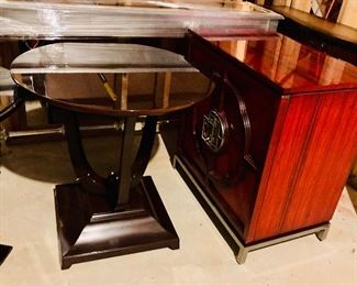 1) Christopher Guy Side Table ===> $650                                 2) 699-705 - Chin Hua Lotus Door Chest ===> $500