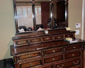 Hickory White Dresser w/Mirror ===> $1,250 / OBO
