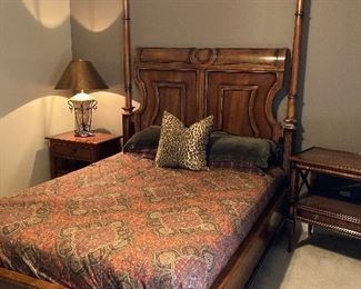 ALT VIEW: Hickory White Queen Bed ===> $900 /OBO