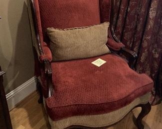 Hickory White Chair                         ===>$ 400 /OBO      Dimensions: 48”H x 32”W (front seat) 21” W (inner) 