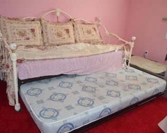 $250 Daybed with Trundle Bed 
Excellent Condition. 
Hardly Used. 
80"W x 38 1/2"D x 42"H
