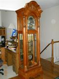 Beautiful Howard Miller Ambassador Collection grandfather's clock.