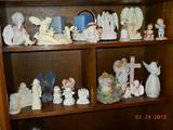 Angel statue collection.
