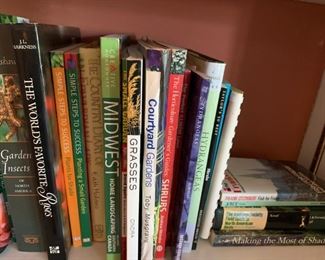 Collection of gardening books $15