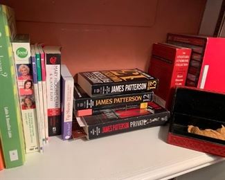 Collection of books including fiction $10