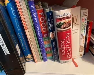 Collection of food and garden books $15