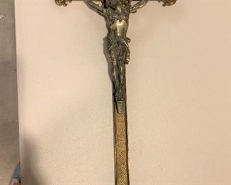 Large Vintage Crucifix $25