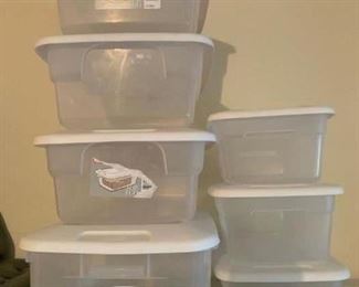 Storage containers $8