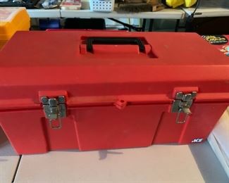 Tool box with hammers and mallet $20