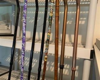 Assortment of canes $25