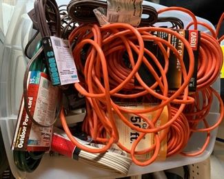 Extension cords $25