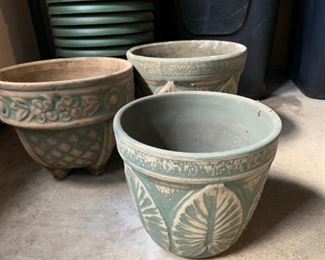 Three pots $75