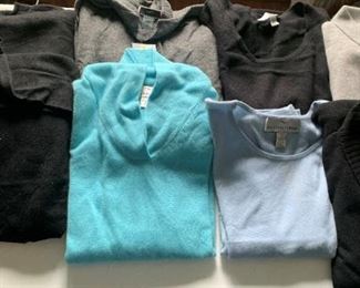 Lot of Cashmere Sweaters - Most are size 3X $50