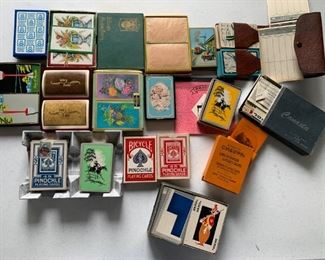 Lot of vintage playing cards $35