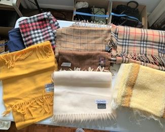 Scarf lot including Burberry $50