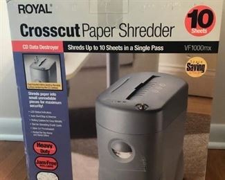 Paper Shredder $10